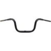LA Choppers 1 1/2" Grande Traditional Ape Hanger Handlebar -Kriega shop 1 1 2 grande traditional ape hanger handlebar 10 black la 7314 10b