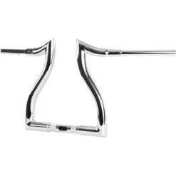 LA Choppers 1 1/2" Hammerhead Handlebar - 12" - Chrome - LA-7316-12 -Kriega shop 1 1 2 hammerhead handlebar 12 chrome la 7316 12 1