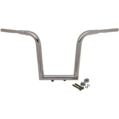 LA Choppers 1 1/2" Tree Hugger Ape Hanger Handlebar -Kriega shop 1 1 2 tree hugger ape hanger handlebar chrome la 7370 13
