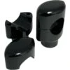 Drag Specialties 1 1/2" Big Buffalo Risers -Kriega shop 1 1 2in big buffalo risers 1 1 2in tall black 0602 0466