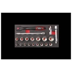 Bikeservice 1/2" Drive Socket Tool Kit - BS80073