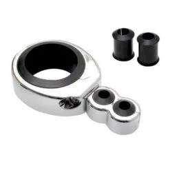 Motion Pro Cable Clamps 1 1/4"-1 1/2" Dual Chrome - 11-0042