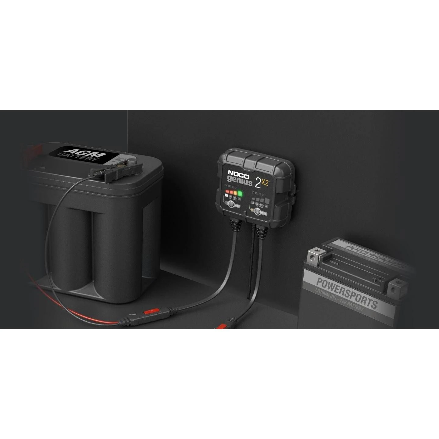 NOCO Genius 2-Bank Battery Charger - GENIUS2X2 4 NOCO Genius 2-Bank Battery Charger - GENIUS2X2 - Image 2
