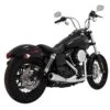 Vance And Hines 2-Into-1 Upsweep Exhaust -Kriega shop 2 into 1 upsweep exhaust chrome17622