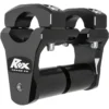 Rox Speed FX 2" Pivot Risers For 1 1/8" Angled Handlebar Clamps -Kriega shop 2 pivoting risers 1 1 8in handlebars black 1r p2pps10k
