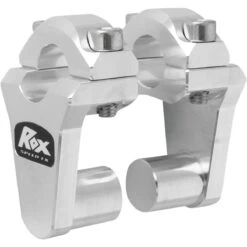 Rox Speed FX 2" Pivot Risers For 7/8" Handlebars -Kriega shop 2 pivoting risers for 7 8 handlebars natural aluminum 1