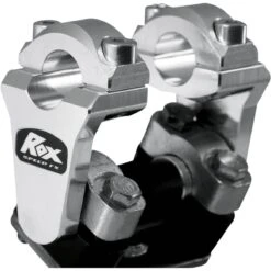 Rox Speed FX 2" Pivot Risers For 7/8" Handlebars -Kriega shop 2 pivoting risers for 7 8 handlebars natural aluminum