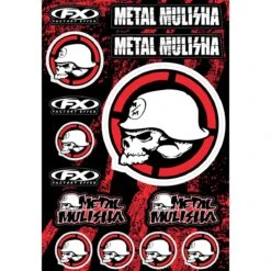 Factory Effex Metal Mulisha 2 Sticker Kit - 16-68052