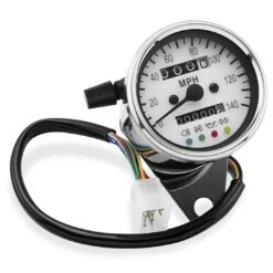 Bikers Choice Mini Speedo With LED Indicator Light - 2:1 Drive Ratio - 76067