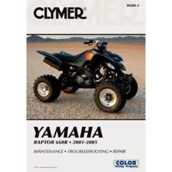 Clymer Repair Manual ATV - M280-2 | Yamaha YFM660R Raptor 2001-2005