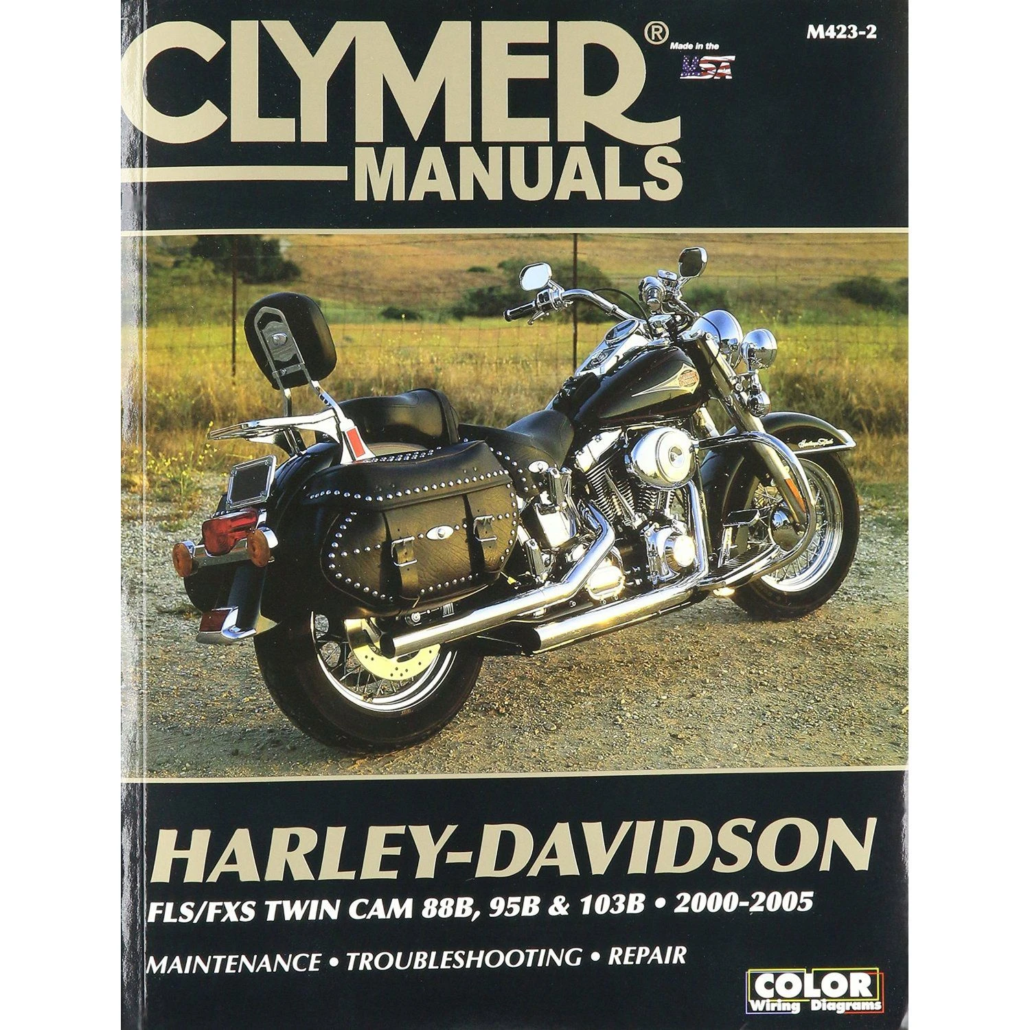 Clymer Repair Manual - Harley-Davidson FLS/FXS Twin Cam 88B/95B/103B - M423-2 3 Clymer Repair Manual - Harley-Davidson FLS/FXS Twin Cam 88B/95B/103B - M423-2