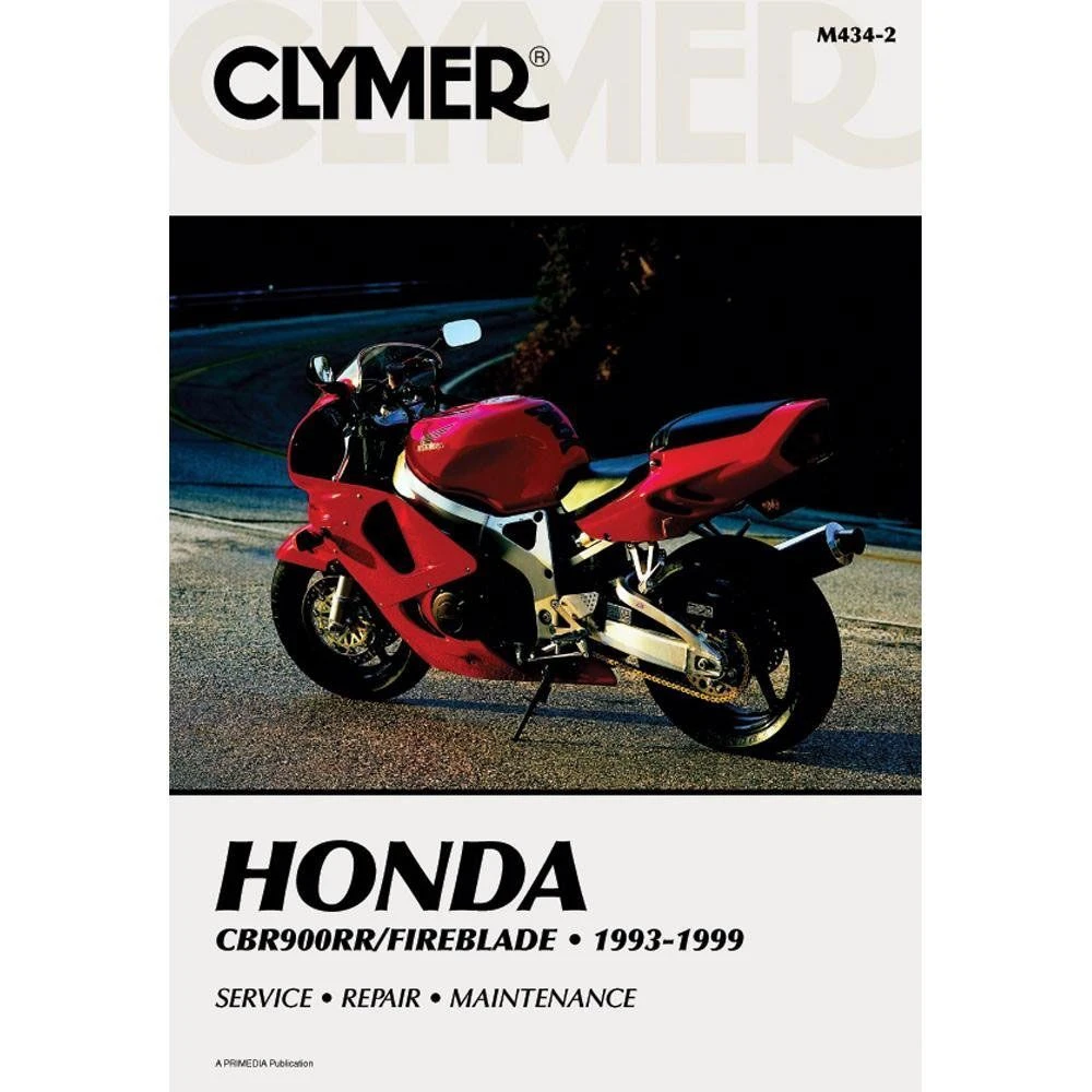 Clymer Repair Manual - M434-2 | Honda CBR900RR Fireblade 1993-1999 2 Clymer Repair Manual - M434-2 | Honda CBR900RR Fireblade 1993-1999