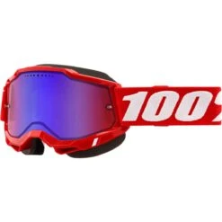 100 Percent Accuri 2 Snow Goggles -Kriega shop accuri 2 snow goggles red mirror red blue 50223 654 03