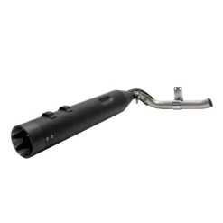 S&S Cycle Black Shadow Pipe For Sidewinder 2:1 Exhaust - 550-0831 -Kriega shop black shadow pipe for sidewinder 21 exhaust 550 0831 1