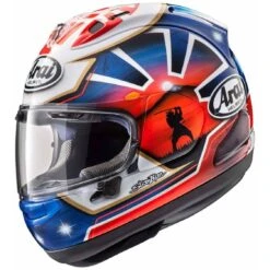 Arai Corsair-X Dani Samurai 2 Helmet -Kriega shop corsair x dani samurai 2 helmet blue xs