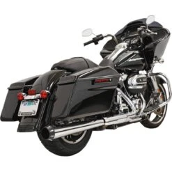 Bassani Crossover Eliminator 2-Into-1 4" Megaphone Slip-On Muffler