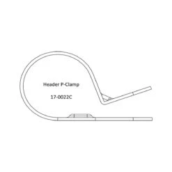 Rinehart Racing 2" Header P-Clamp - 17-0022C