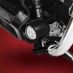 Show Chrome Hwy Bar 2 3/8" LED Kit Black - 22-126L