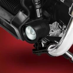 Show Chrome Hwy Bar 2 3/8" Light Kit Black - 22-126