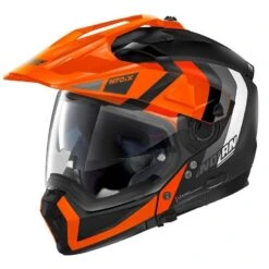 Nolan N70-2 X Decurio Helmet -Kriega shop n70 2 x decurio helmet black orange 393538