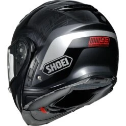 Shoei Neotec II MM93 2-Way Helmet -Kriega shop neotec ii mm93 collection helmet black silver ntc2m93c2w5 1 snl 3