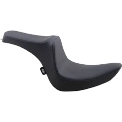 Drag Specialties Predator III 2-Up Seat - Smooth - Black - 0802-1437