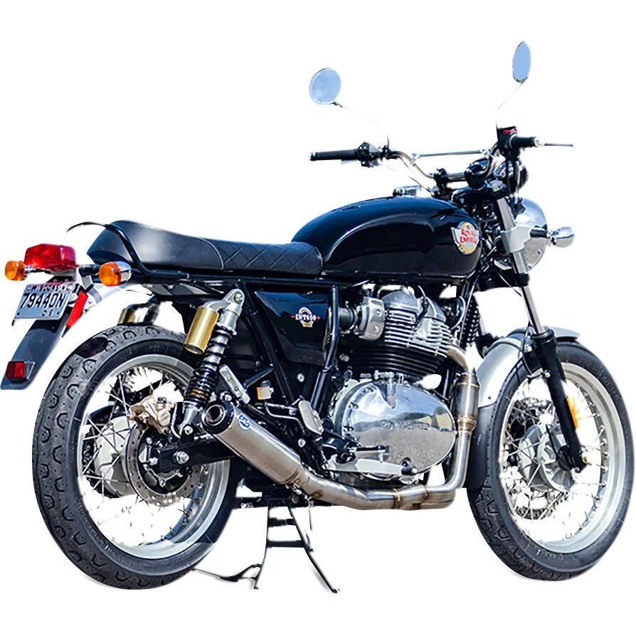 S&S Cycle Qualifier 2-into-1 Race Only Exhaust System - 550-1031 | Royal Enfield Continental GT 650 2019-2020 4 S&S Cycle Qualifier 2-into-1 Race Only Exhaust System - 550-1031 | Royal Enfield Continental GT 650 2019-2020 - Image 2