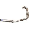 S&S Cycle Qualifier 2-into-1 Race Only Exhaust System - 550-1031 | Royal Enfield Continental GT 650 2019-2020 -Kriega shop qualifier 2 into 1 race only exhaust system 550 1031