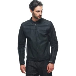 Dainese Razon 2 Perforated Leather Jacket -Kriega shop razon 2 perforated leather jacket black 1533886 001 46 2