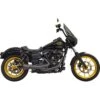 Bassani Ripper 2:1 Exhaust System - Black - 1D6B