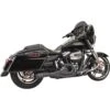 Bassani Road Rage II 2-Into-1 Mid-Length Exhaust System - Black - 1F72B 1 Bassani Road Rage II 2-Into-1 Mid-Length Exhaust System - Black - 1F72B -Kriega shop road rage ii 2 into 1 mid length exhaust system black 1f72b