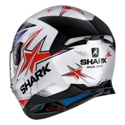 Shark Skwal 2 Draghal Helmet -Kriega shop skwal 2 draghal helmet white blue red he4956e wbr sm 2