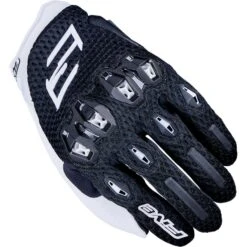 Five Stunt EVO 2 Airflow Gloves -Kriega shop stunt evo 2 airflow gloves black white s 3 1