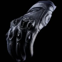 Five Stunt EVO 2 Leather Vented Gloves -Kriega shop stunt evo 2 leather vented gloves black s 4