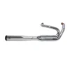 S&S Cycle Superstreet 2-into-1 Exhaust System -Kriega shop superstreet 2 into 1 exhaust system chrome chrome black end cap 550 0791a