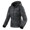 Revit Womens Flare 2 Jacket -Kriega shop womens flare 2 jacket camo black grey fjt281 4510 l34