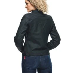 Dainese Womens Razon 2 Leather Jacket -Kriega shop womens razon 2 leather jacket black 2533878 001 38 6