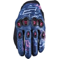 Five Womens Stunt EVO 2 Gloves -Kriega shop womens stunt evo 2 gloves flowers pink s