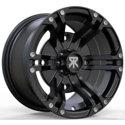Traxion X-3 Wheel 14X7 - 5+2 - 4/137 - Matte Black - 14XB337