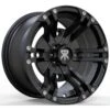 Traxion X-3 Wheel 14X7 - 5+2 - 4/115 - Matte Black - 14XB315 -Kriega shop x 3 wheel 12 x 7 43 4 110 matte black 12xb310 2